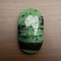 Ruby Zoisite Palm Stone
