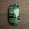 Ruby Zoisite Palm Stone