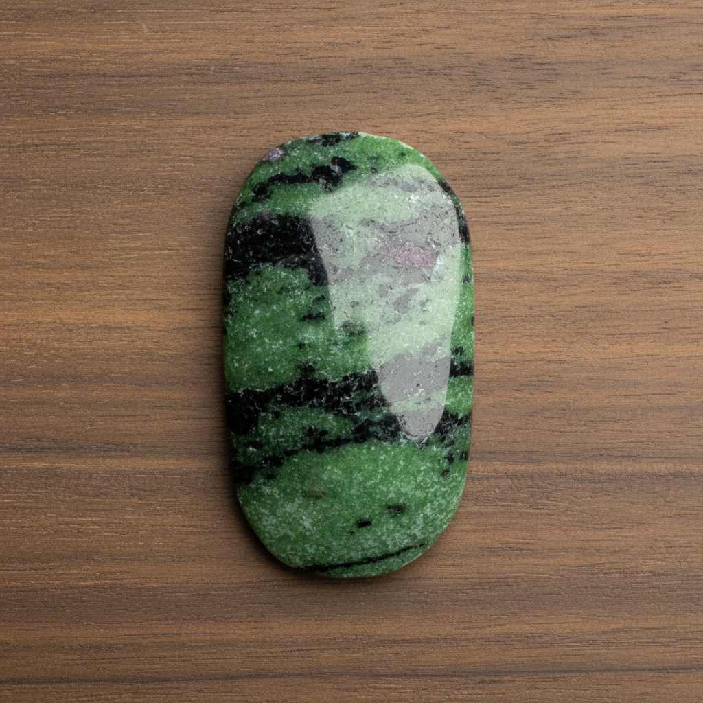 Ruby Zoisite Palm Stone