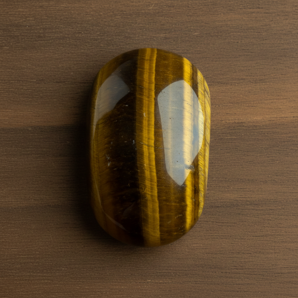 Tiger's Eye Palm Stone
