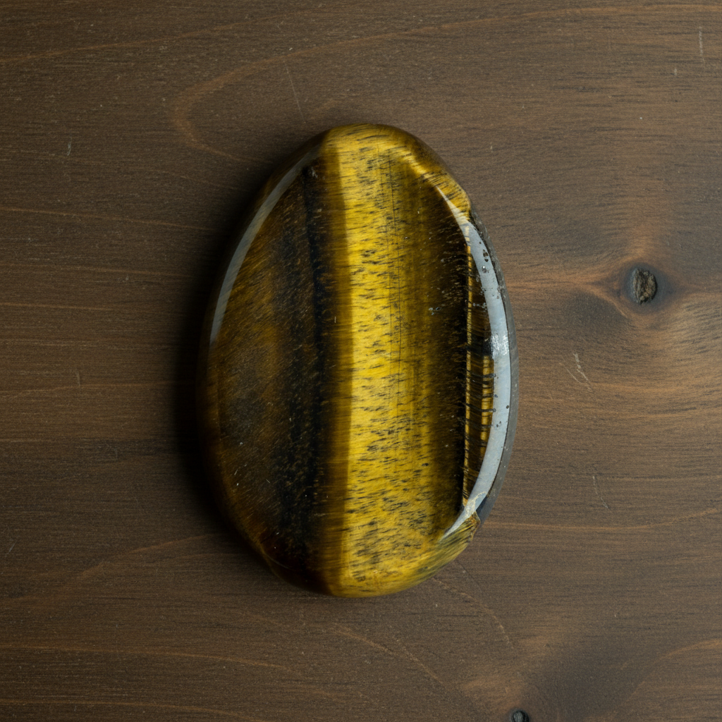 Tiger's Eye Worry Stone