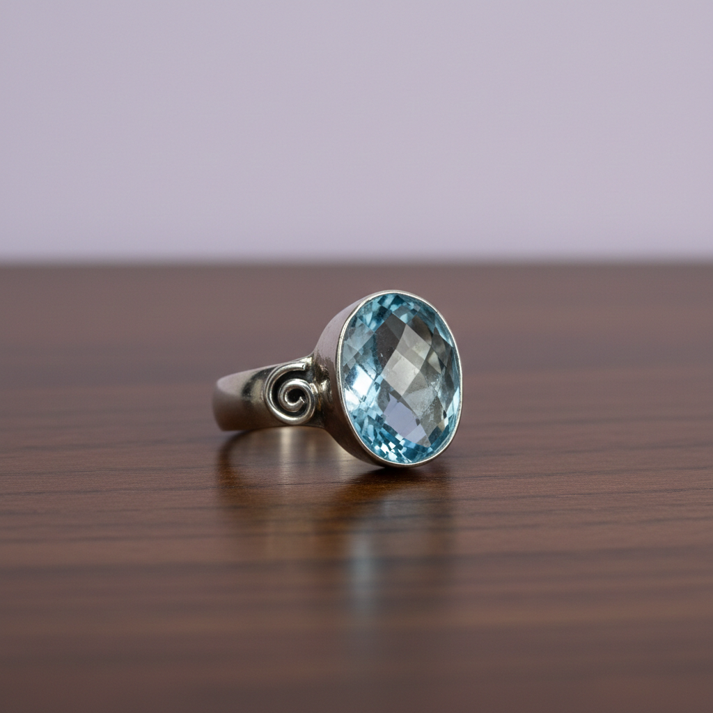 Topaz Sterling Silver Ring