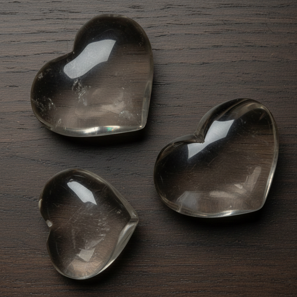 Clear Quartz Heart | Medium