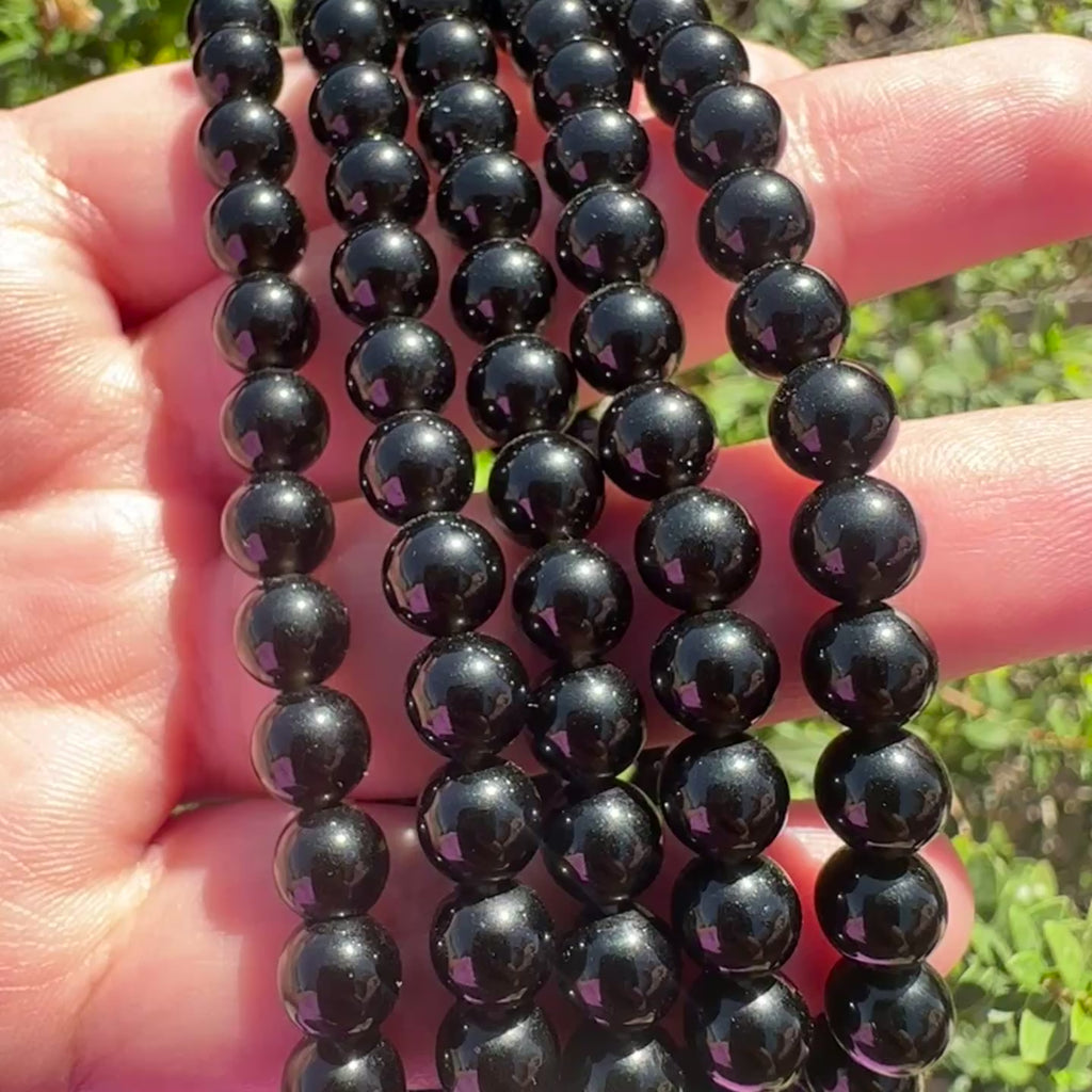 Black Obsidian Bracelet | 6.5mm