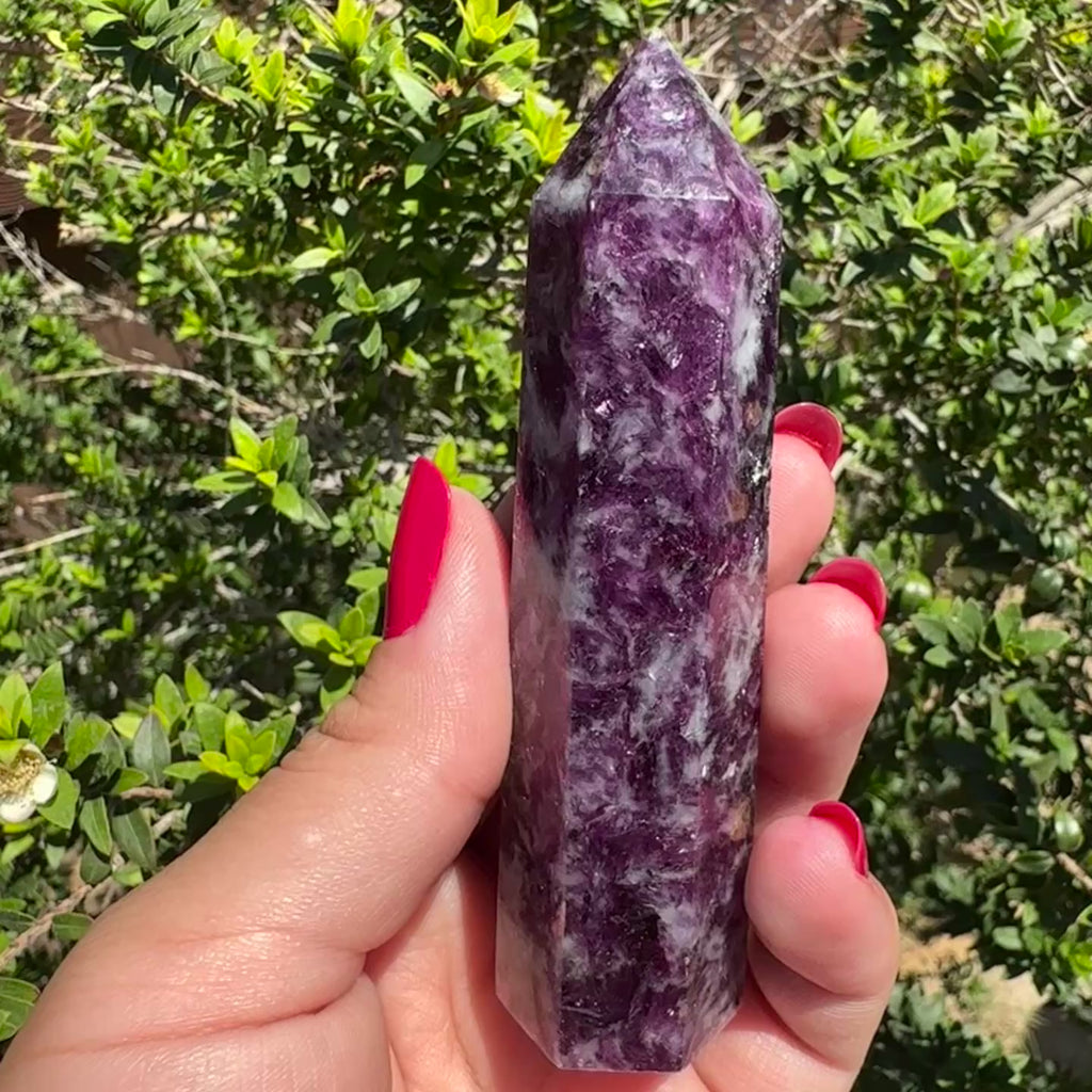 Purple Mica Tower