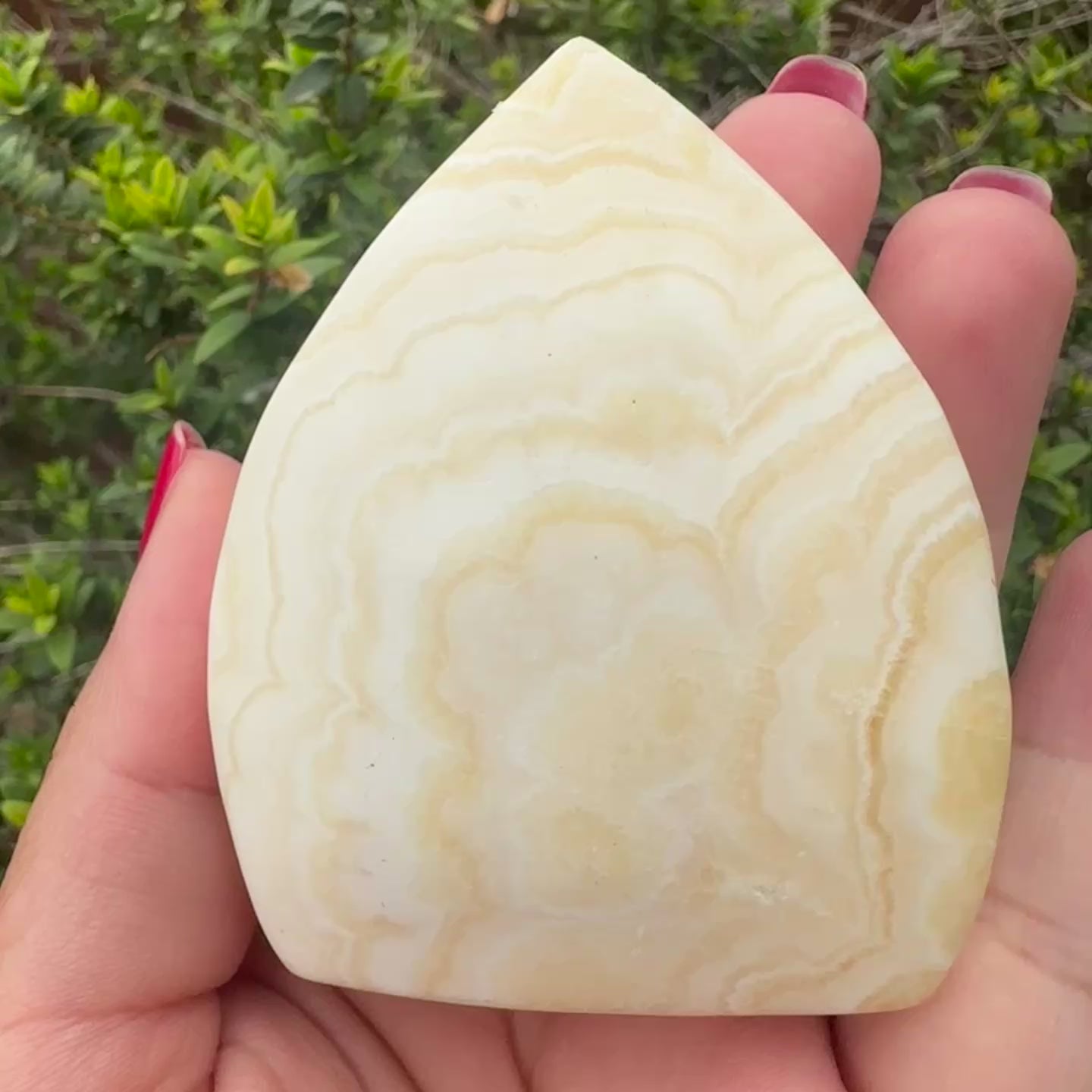 Orange Calcite Flame