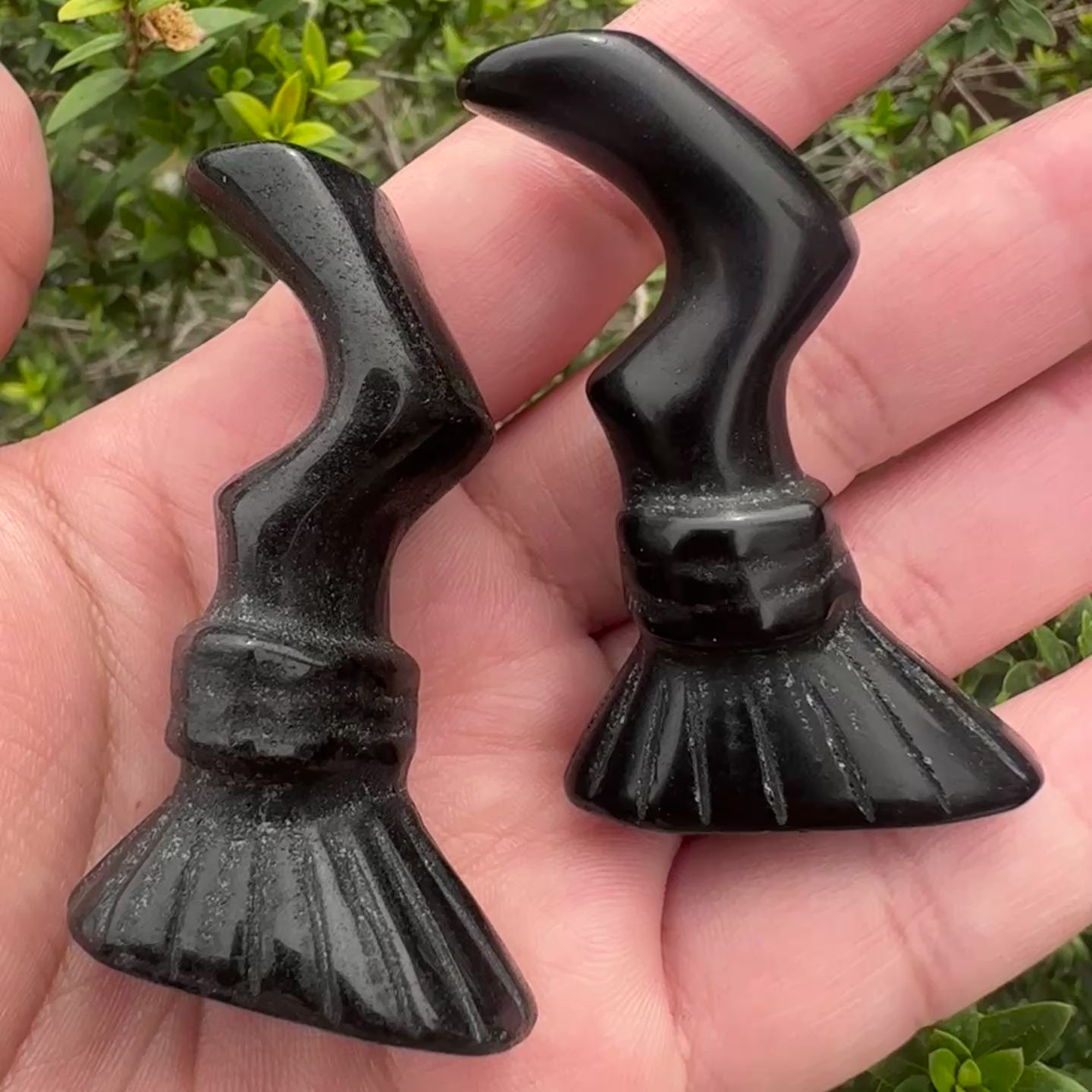 Black Obsidian Broom