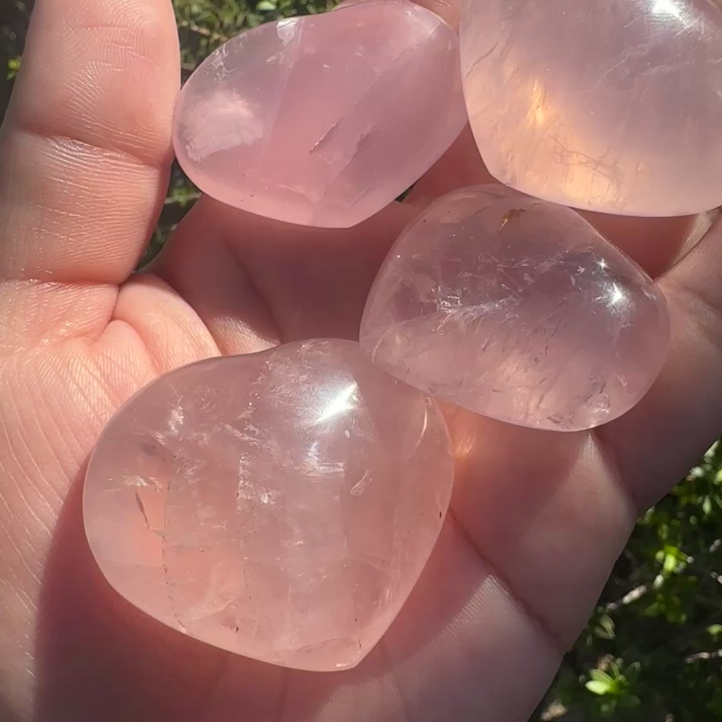 Rose Quartz Mini Heart