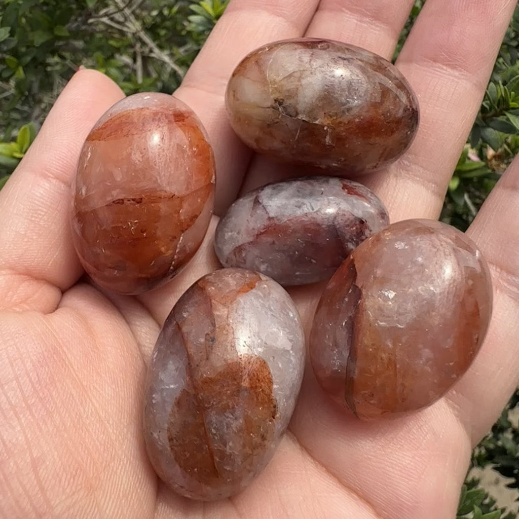 Fire Quartz Tumbles