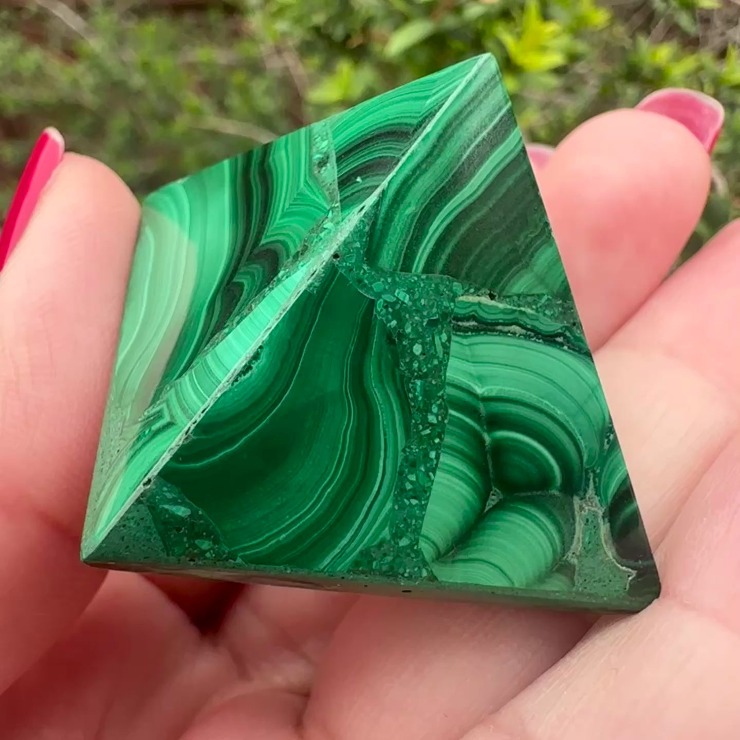 Malachite Pyramid