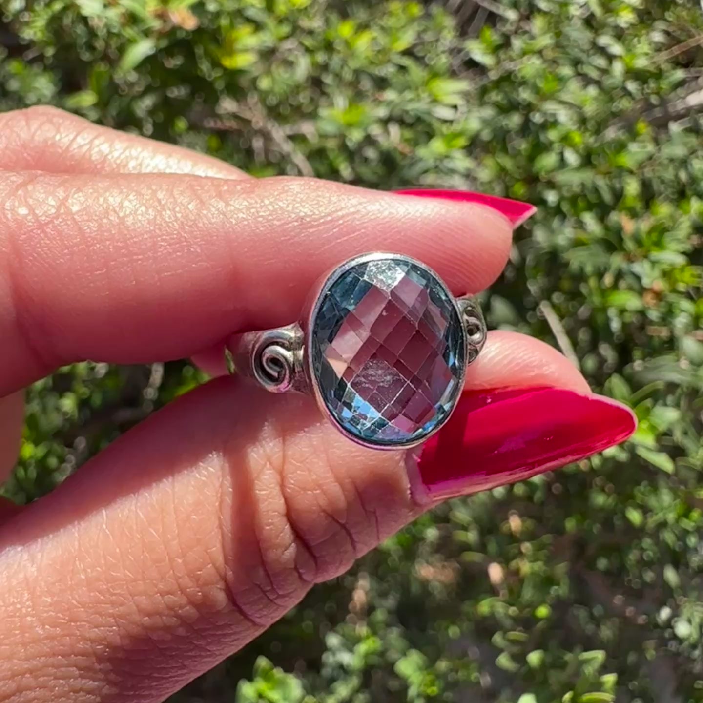 Topaz Sterling Silver Ring