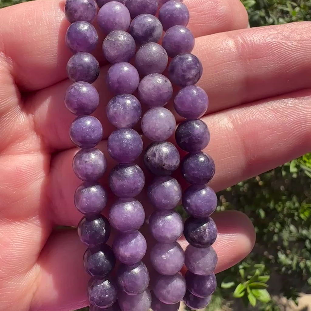 Lepidolite Bracelet | 6mm