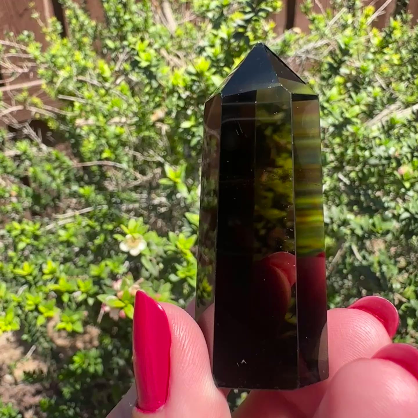 Smoky Quartz Tower