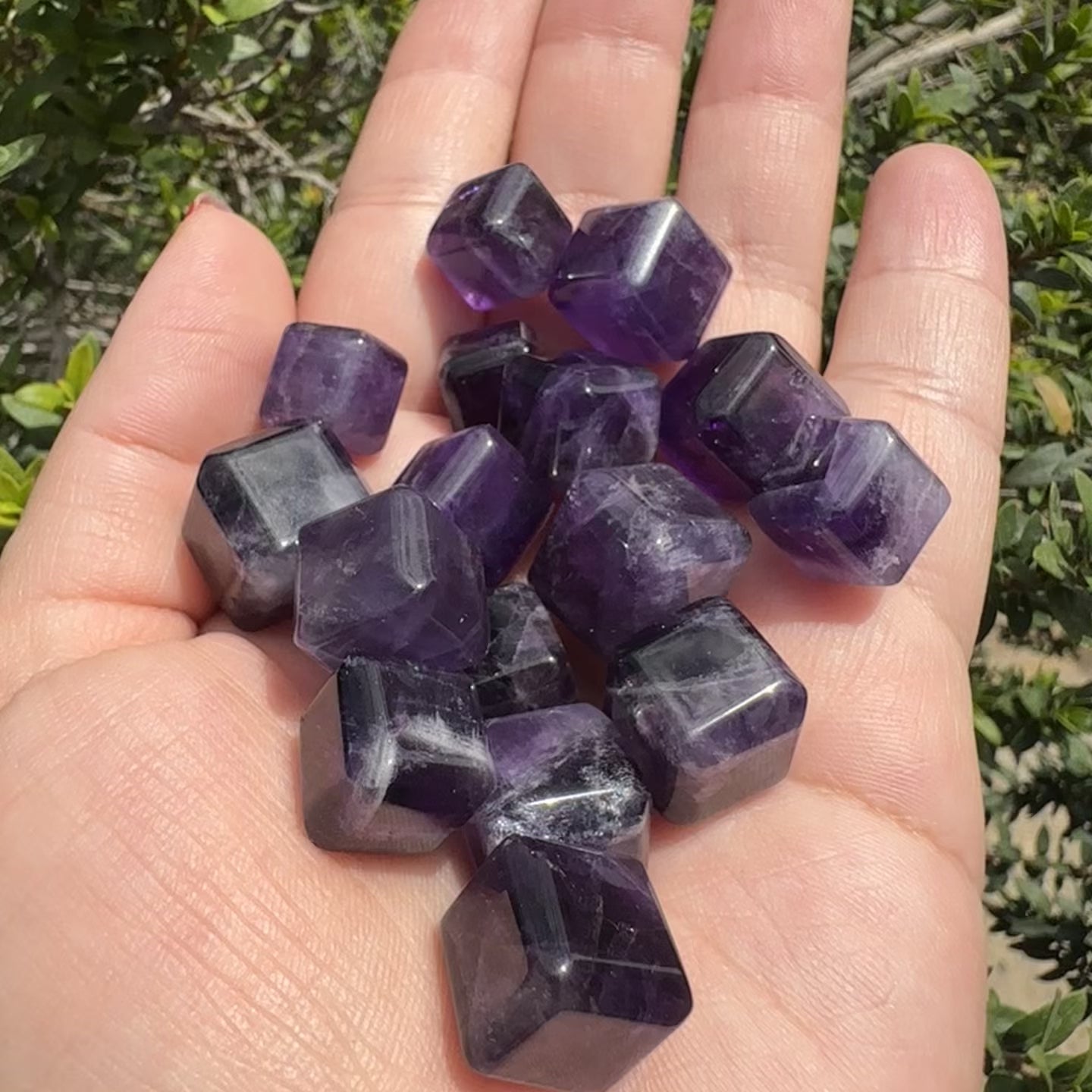 Amethyst Cubes
