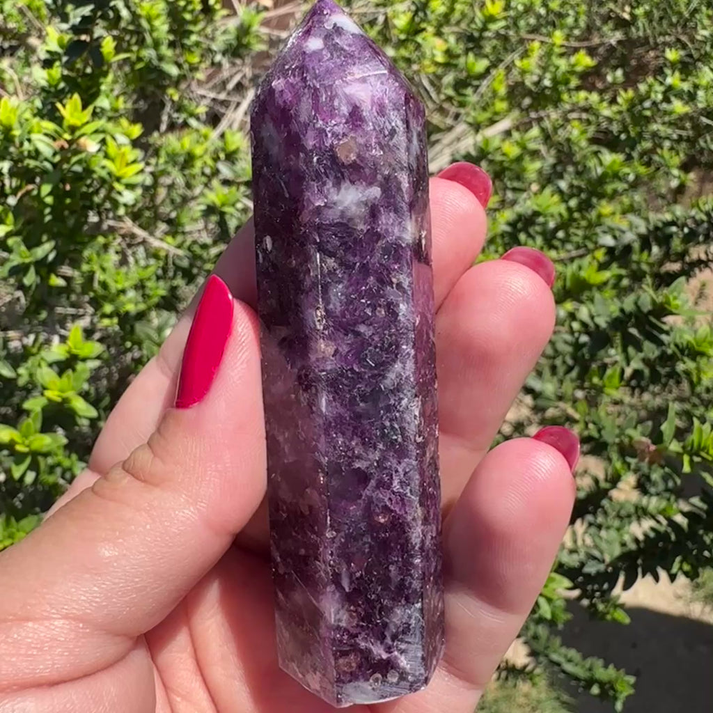 Purple Mica Tower
