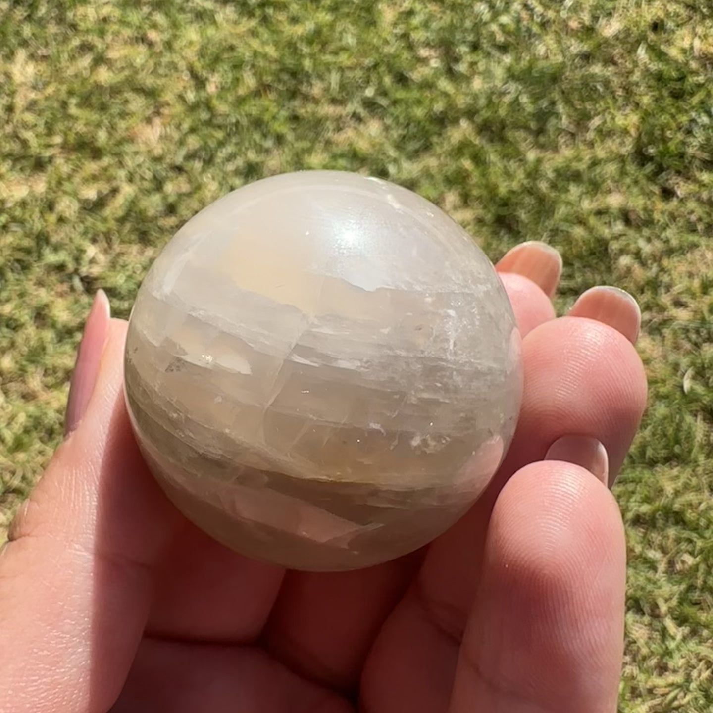 Blue Rose Quartz Sphere