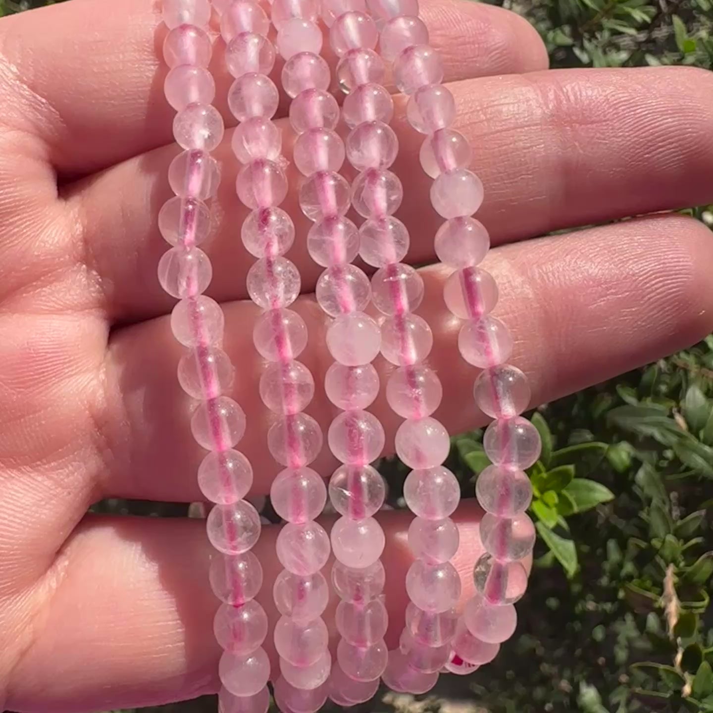 Rose Quartz Bracelet | 4.5mm