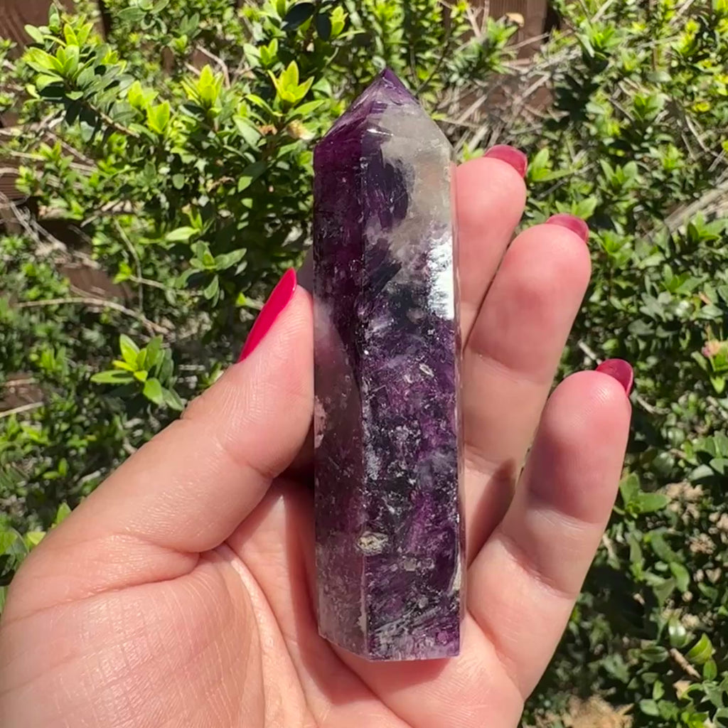 Purple Mica Tower