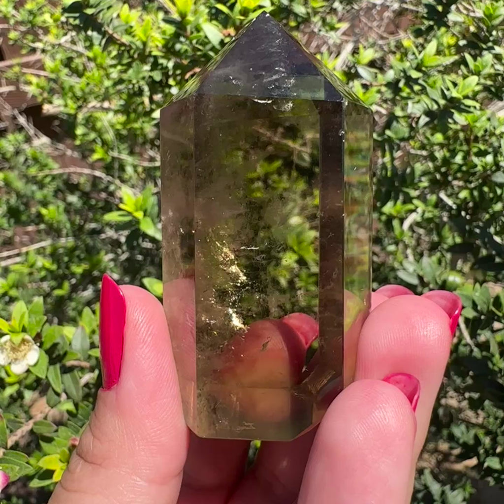 Smoky Quartz Tower
