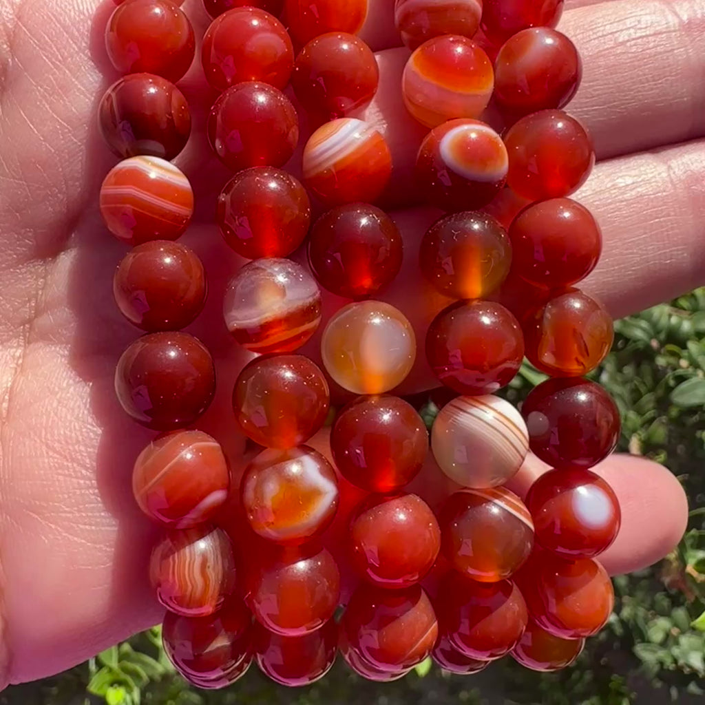Carnelian Bracelet | 8mm