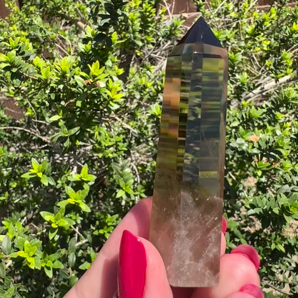 Smoky Quartz Tower