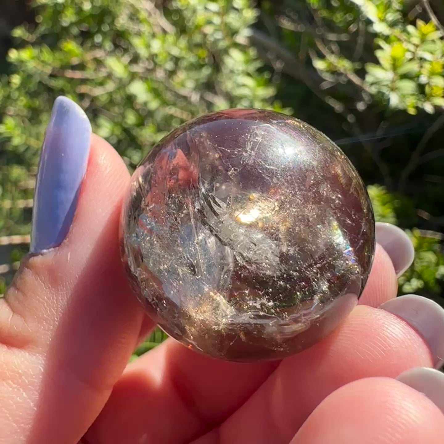 Smoky Quartz Sphere