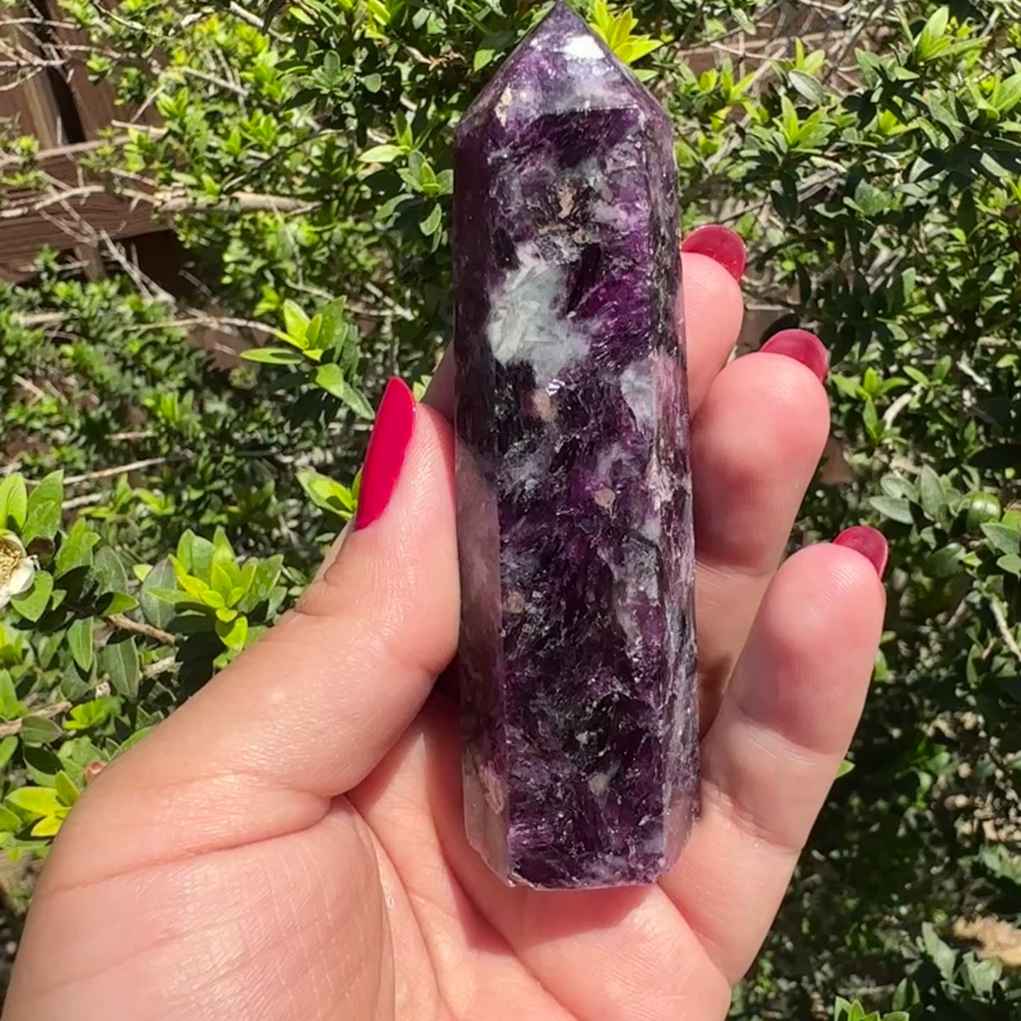 Purple Mica Tower