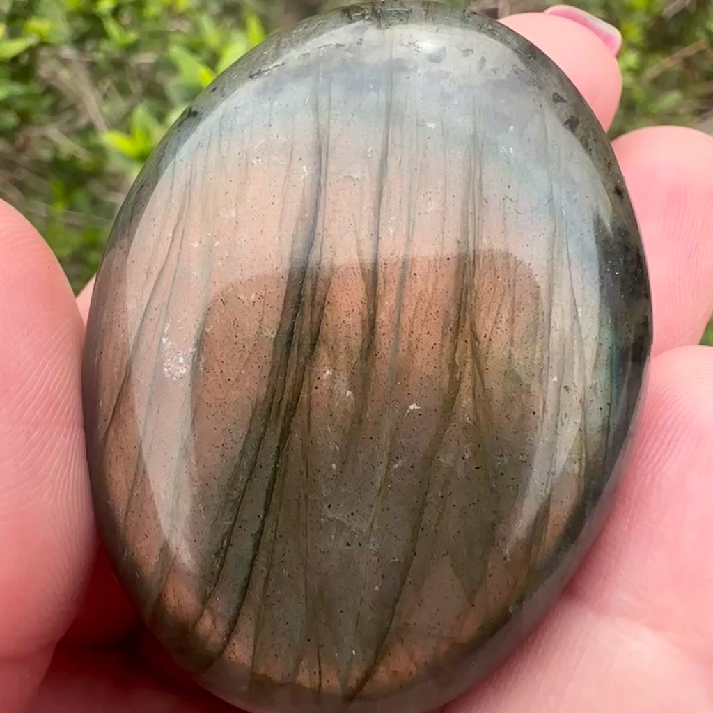 Labradorite Palm Stone