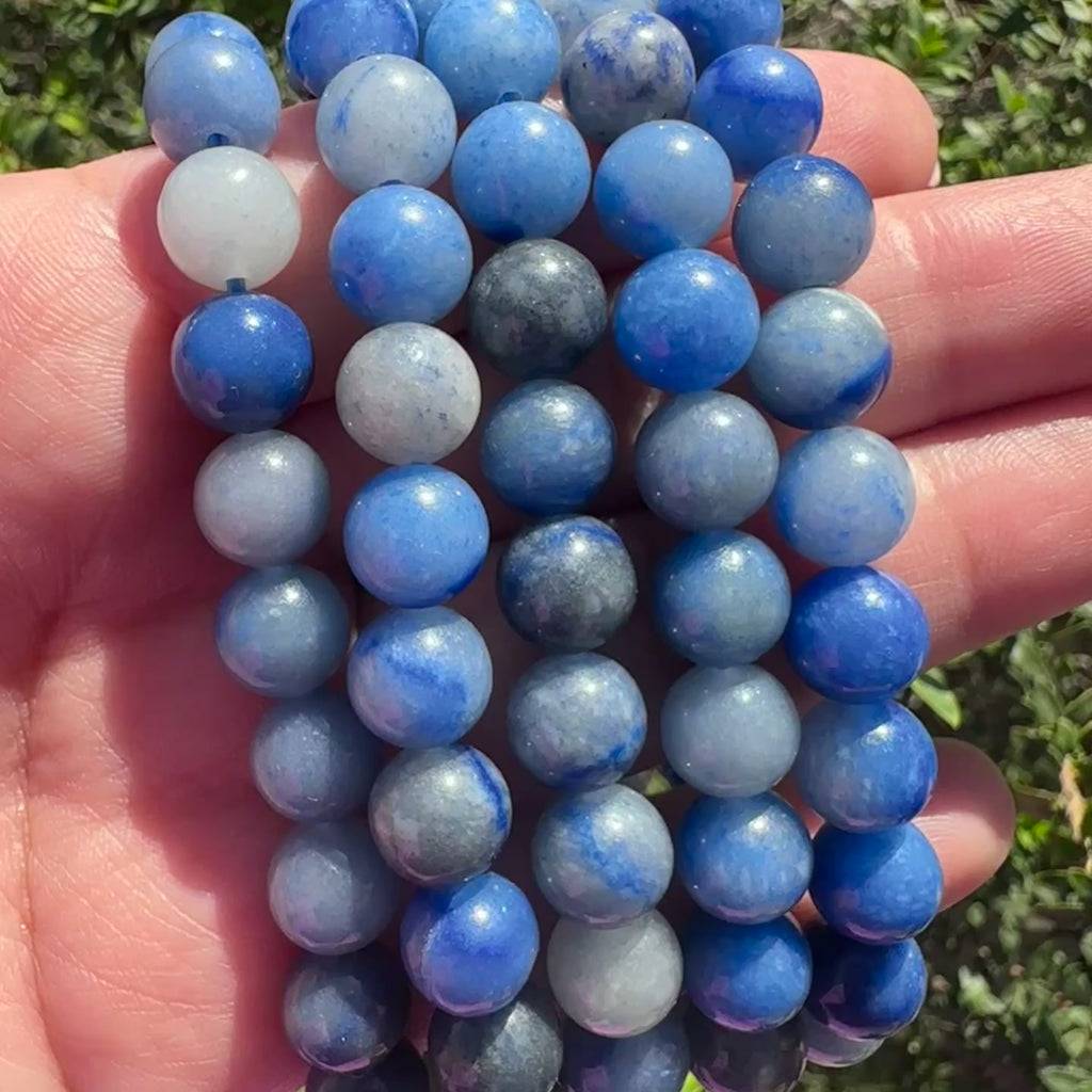 Blue Quartz Bracelet | 8mm