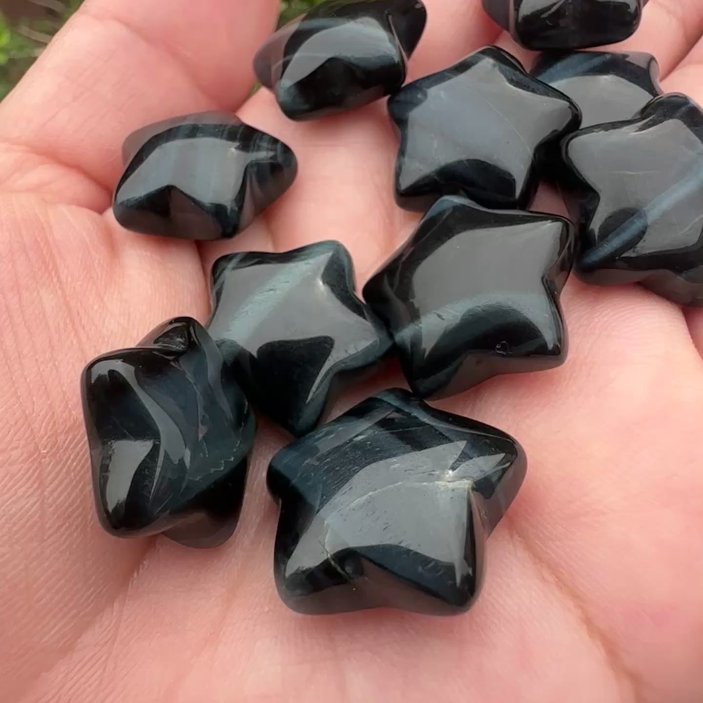 Blue Tiger's Eye Star